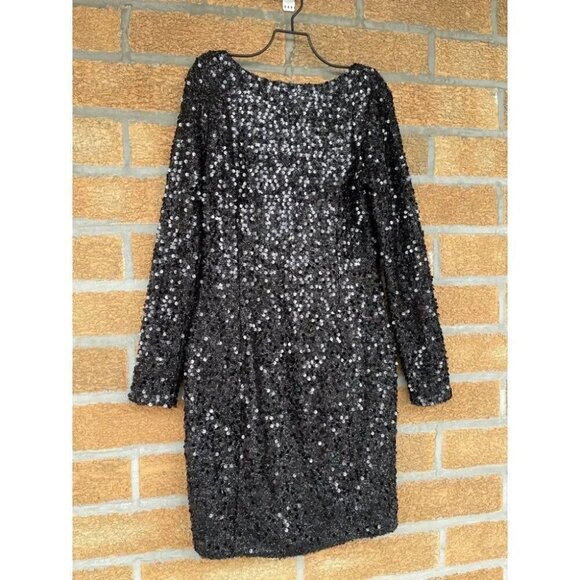Warehouse London Sequin evening dress size 8 - Picture 4 of 14